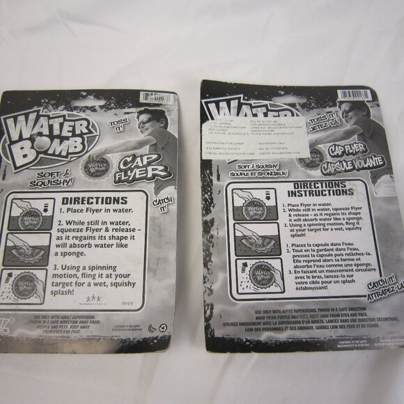 Jaru Inc Water Bomb Yellow Cap Flyer ; Soft & Squishy - Lot of 2 - New(Other) - Picture 8 of 14